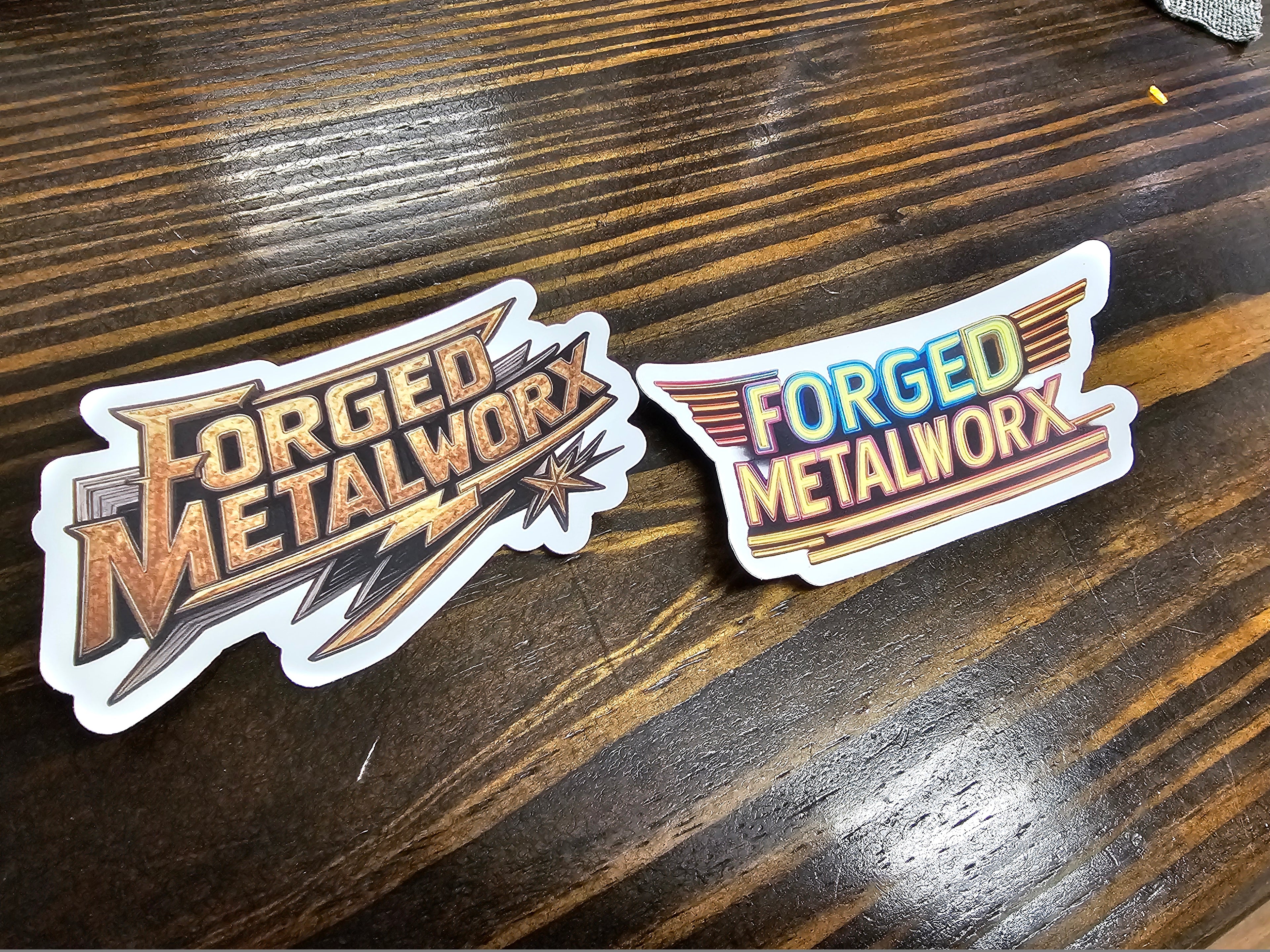 Forged Metalworx sticker pack