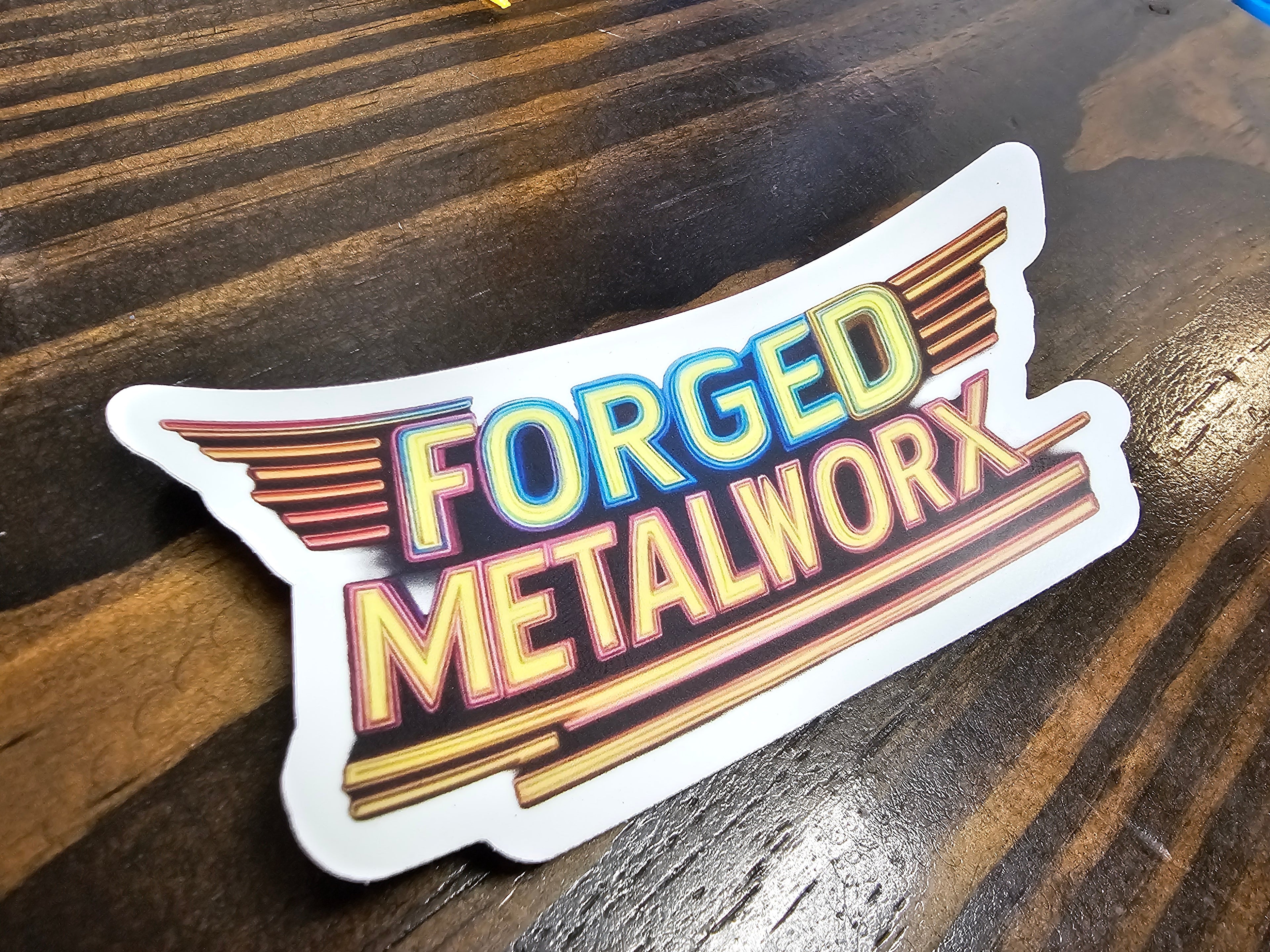 Forged Metalworx sticker pack