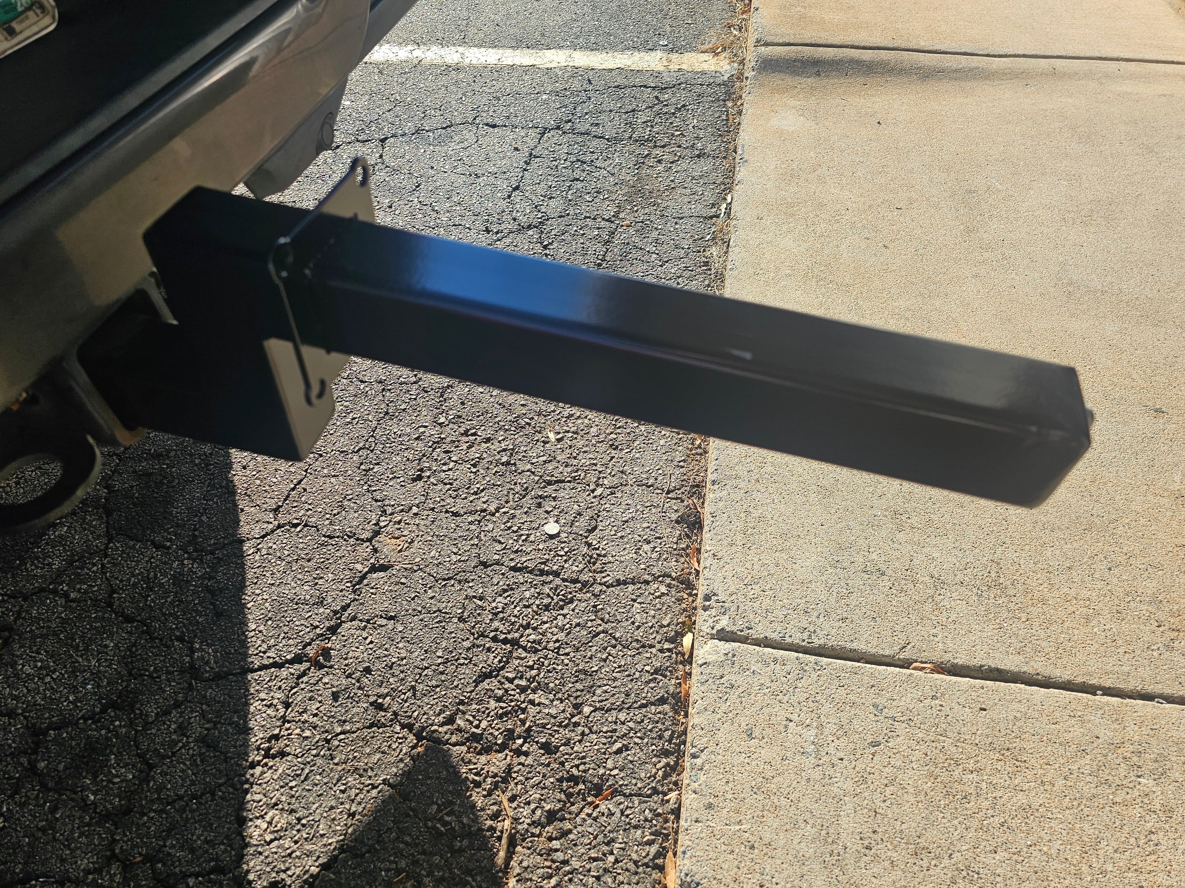 4" Rise trailer hitch Packout mount adapter