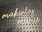 Custom CNC cut sign